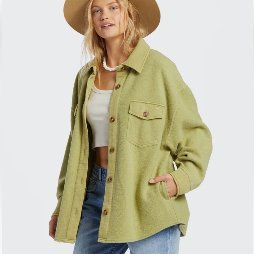 Anytime Shacket Oversized Button-Through Jacket - image 3